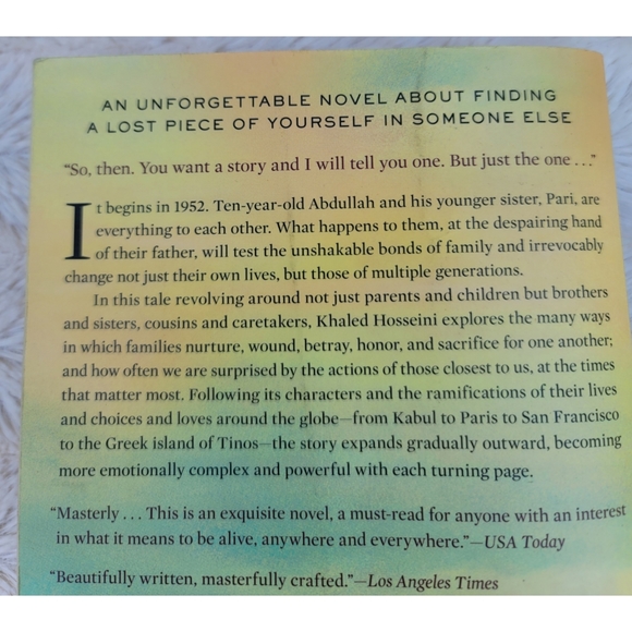 And the Mountains Echoed paperback book - Picture 6 of 16